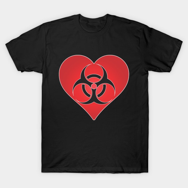 Love is a Wasteland (Darth Nerdboy Edition) T-Shirt by ChaosandHavoc